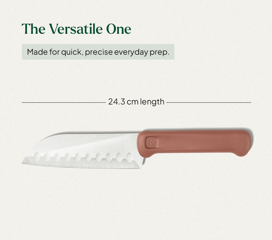 Santoku Knife - Jaipur Terracotta