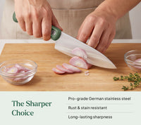 Knife Set of 5 - Pro - Coorg Green
