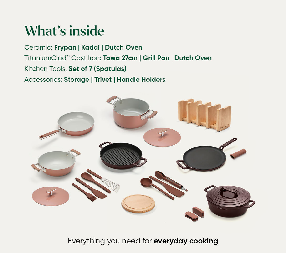 The Ember Colour Collection - Terracotta + Wine
