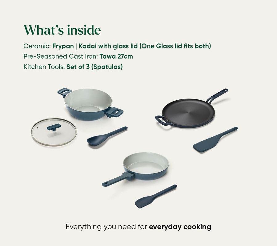 Essentials Set - Classic - Nilgiri Blue