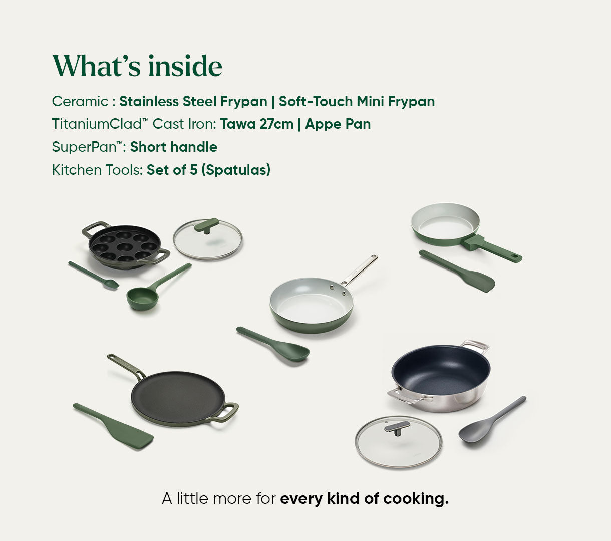 Everyday Set - Pro - Coorg Green - Sage