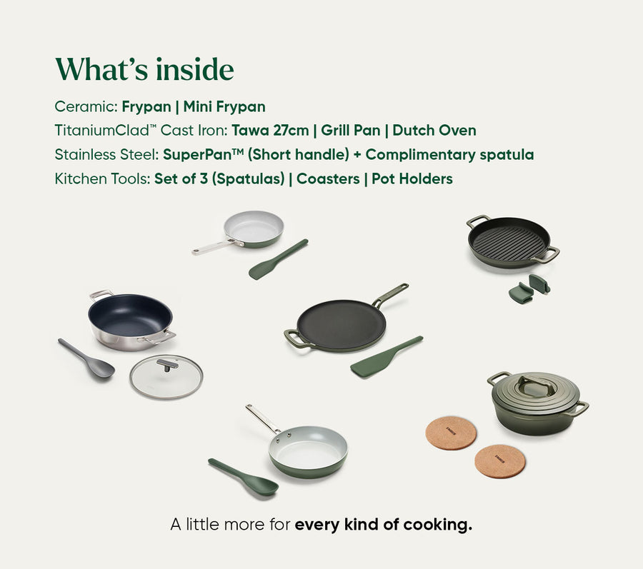 Complete Set - Pro - Coorg Green - Sage