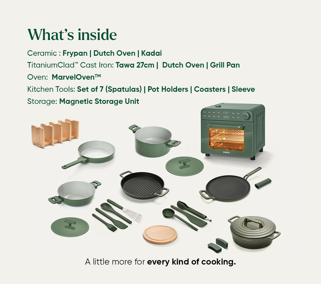 Ultimate Set - Pro - Coorg Green - Sage