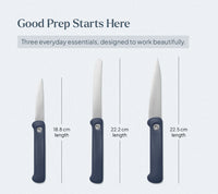 Knife Set of 3 - Pro - Nilgiri Blue