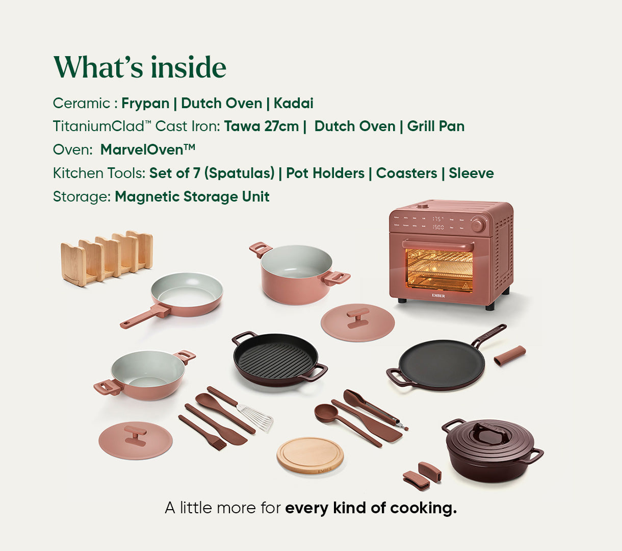 Ultimate Set - Pro - Terracotta - Wine
