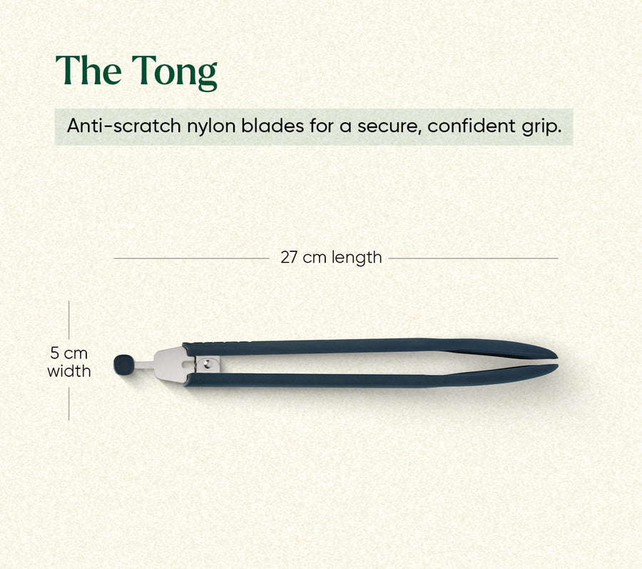 Kitchen Tongs - Nilgiri Blue