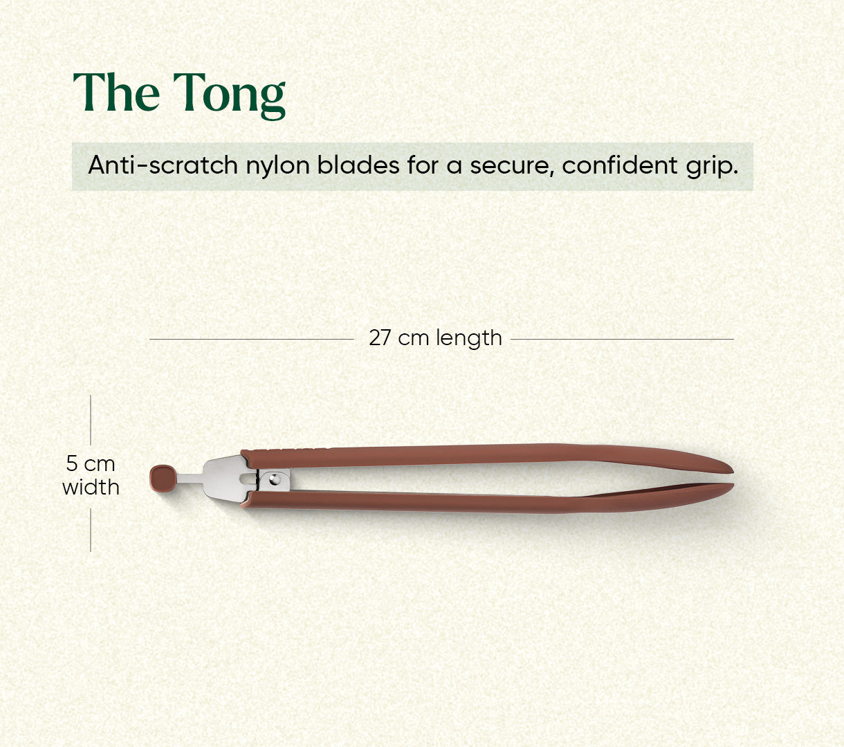 Kitchen Tongs - Jaipur Terracotta