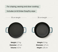 TitaniumClad™ Cast Iron Duo - Ocean