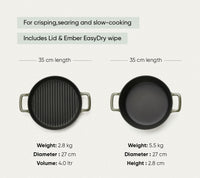 TitaniumClad™ Cast Iron Duo - Sage