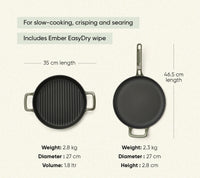 TitaniumClad™ Cast Iron Duo - Sage