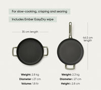 TitaniumClad™ Cast Iron Duo - Sage