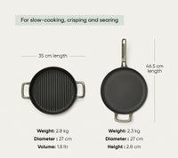 TitaniumClad™ Cast Iron Duo - Sage