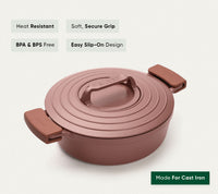 Ember Silicone Handle Holder (Set of 2) - Jaipur Terracotta 