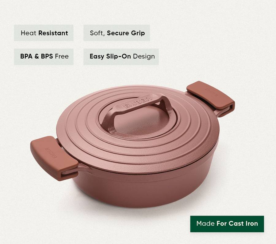 Ember Silicone Handle Holder (Set of 2) - Jaipur Terracotta 
