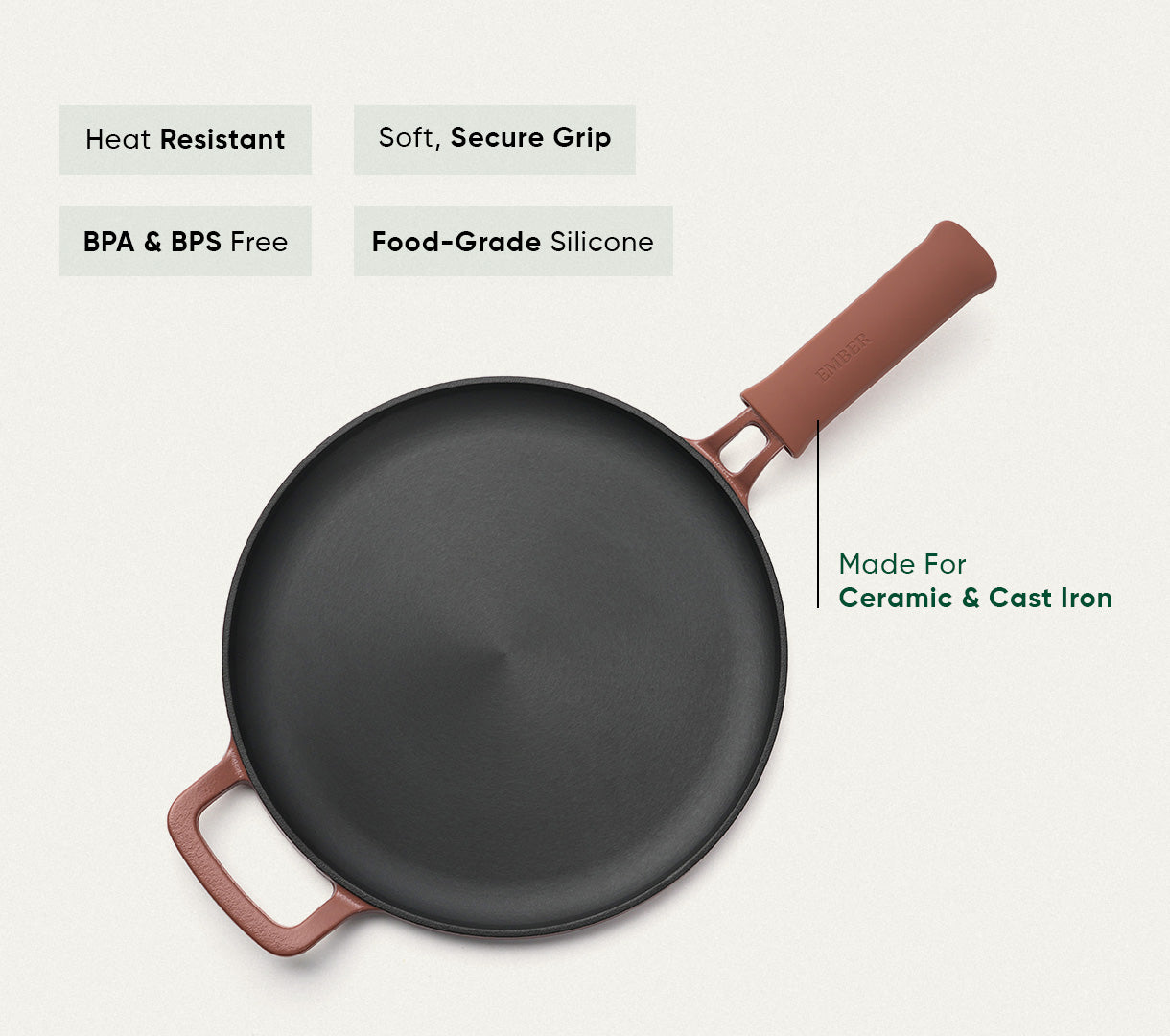 Ember Hot Handle Sleeve  - Jaipur Terracotta 