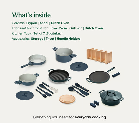 The Ember Colour Collection - Nilgiri Blue + Teal