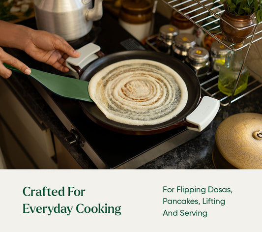 Ember Flip Spatula - Coorg Green