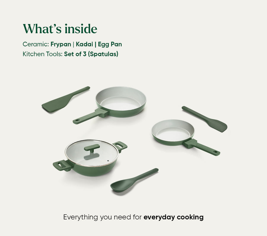The Ember Bestseller Set - Coorg Green
