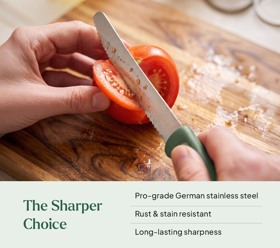Vegetable Knife Pro - Coorg Green