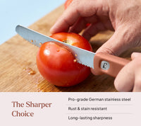 Vegetable Knife Pro - Jaipur Terracotta