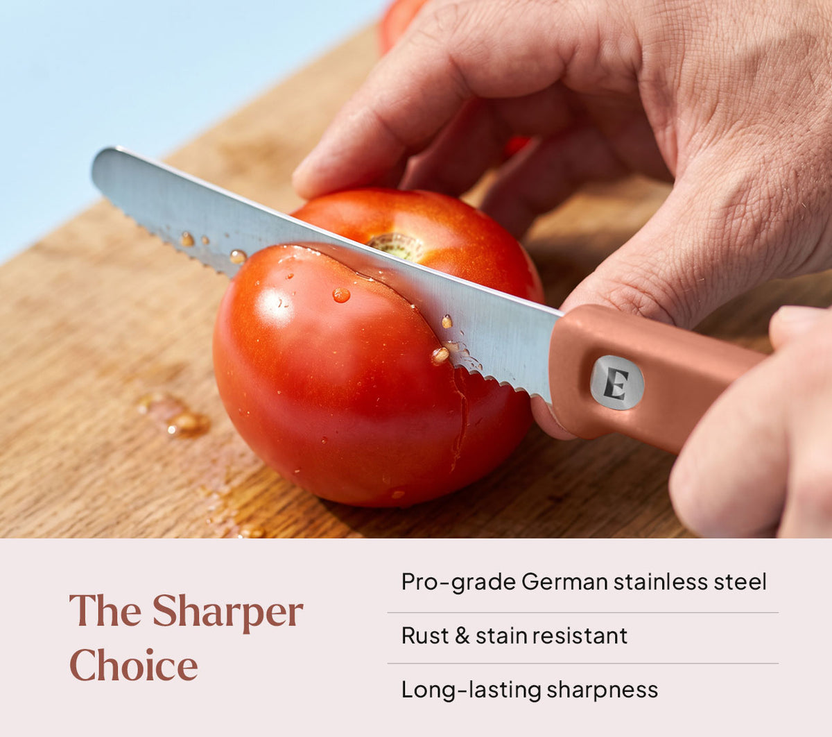 Vegetable Knife Pro - Jaipur Terracotta
