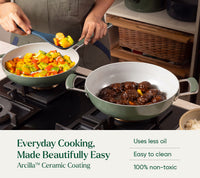 The Ember Colour Collection - Coorg Green + Sage