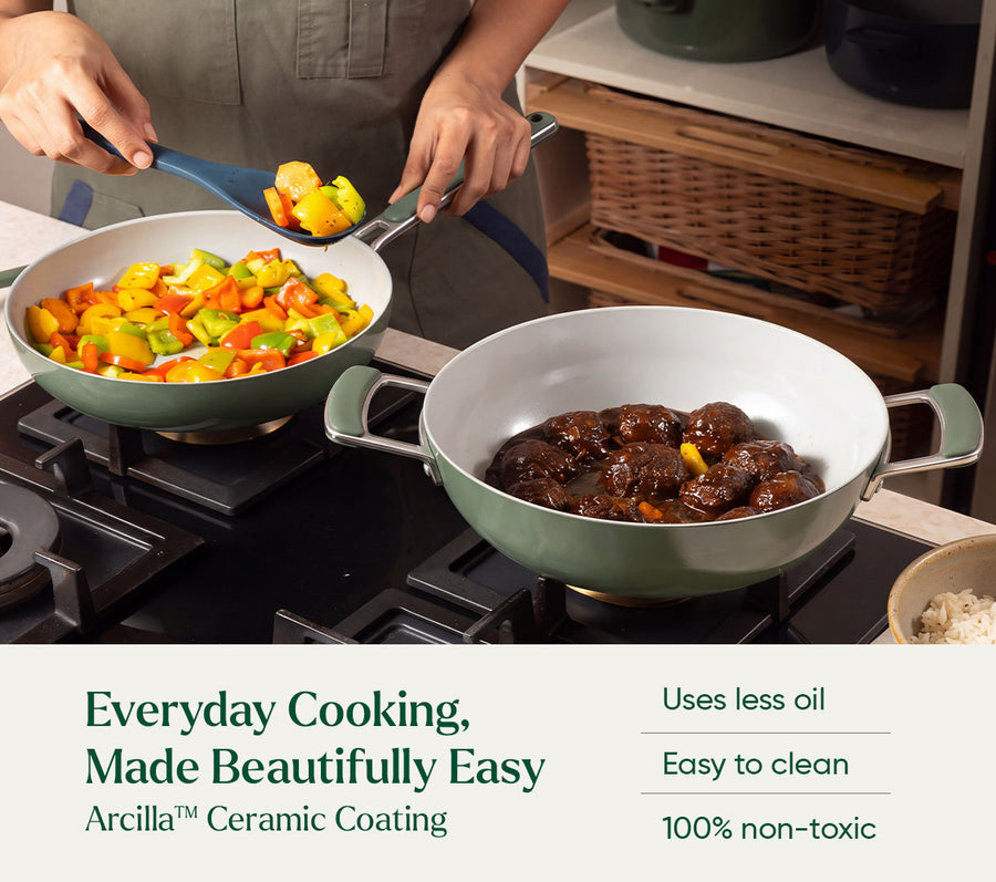 The Ember Colour Collection - Coorg Green + Sage