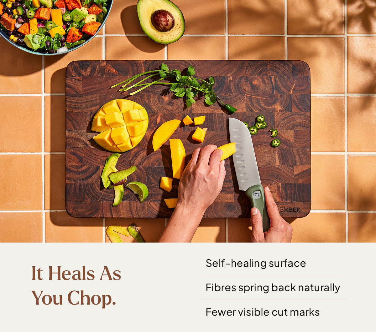 Large Chopping Board - Acacia