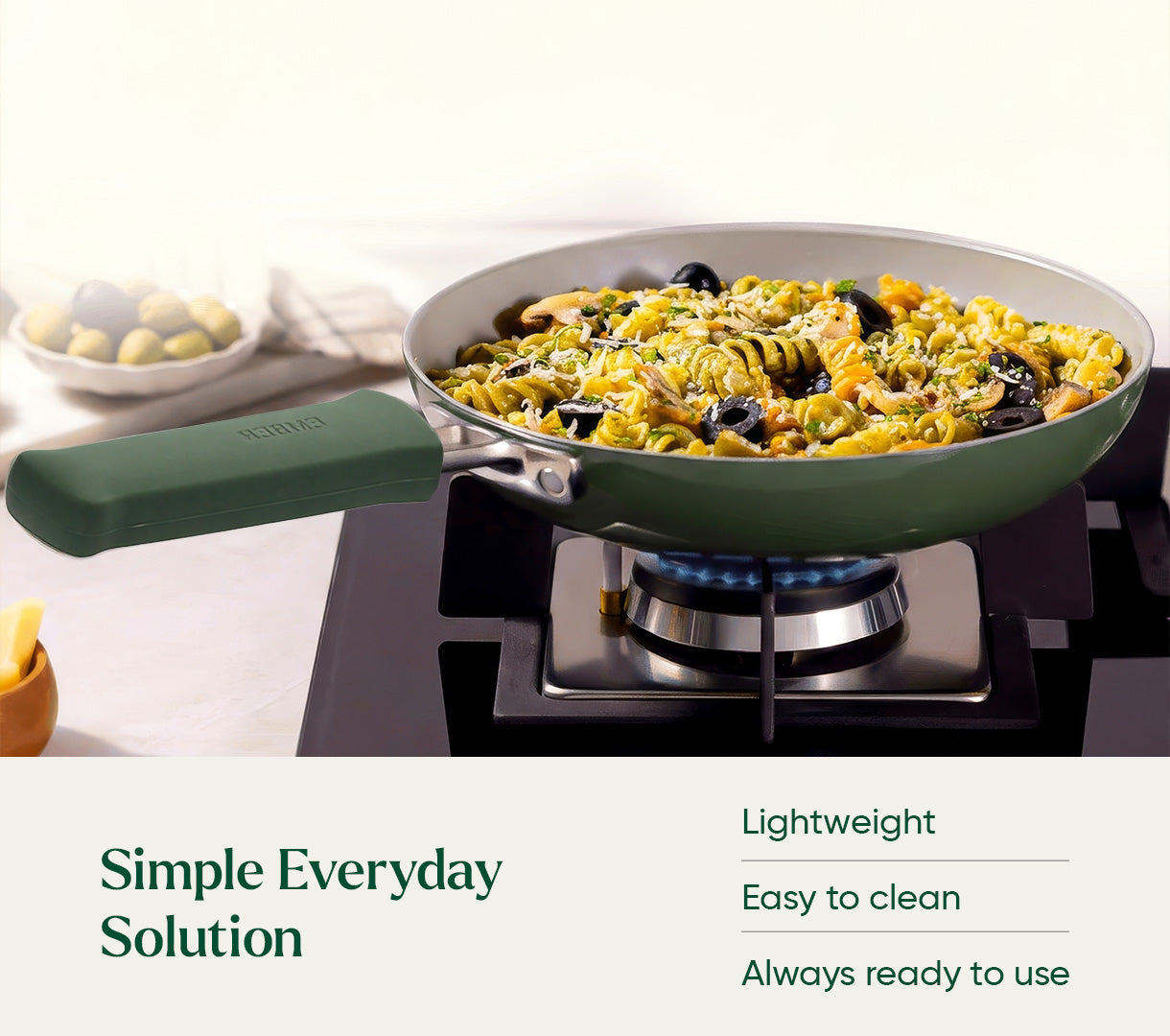 Ember Hot Handle Sleeve  - Coorg Green