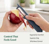 Ember PeelPro™ Vegetable Peeler - Nilgiri Blue