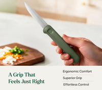 Paring Knife - Coorg Green