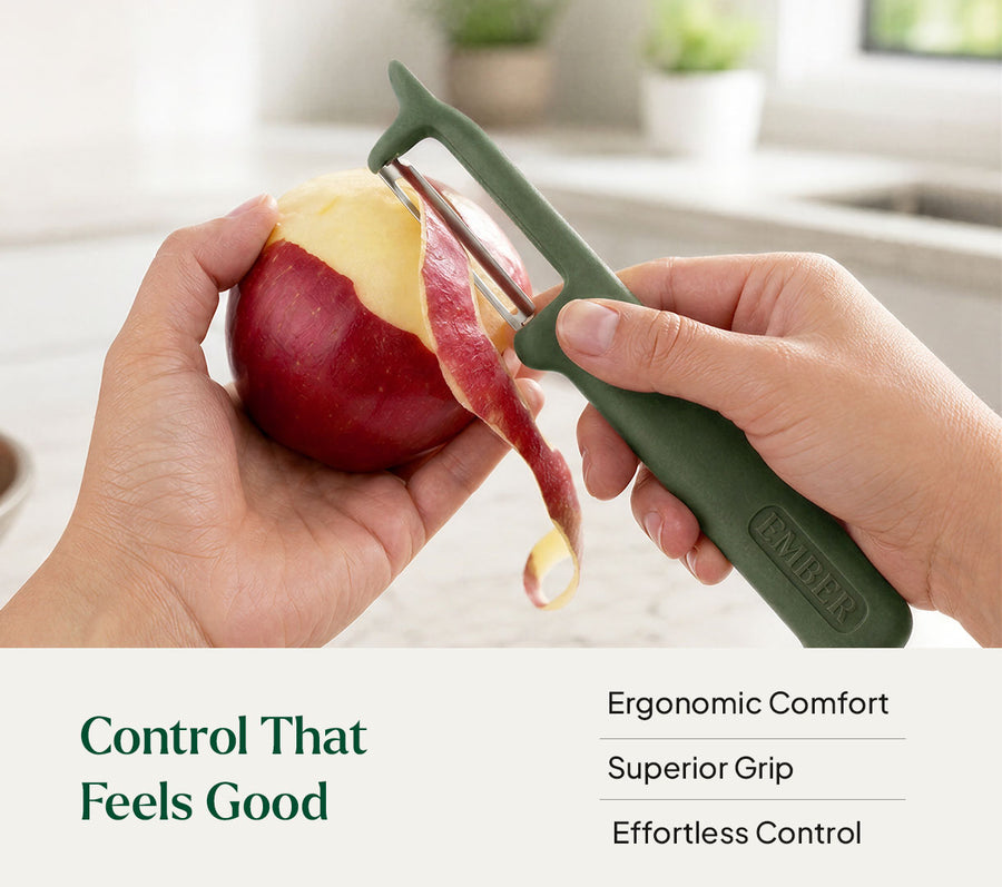 Ember PeelPro™ Vegetable Peeler - Coorg Green