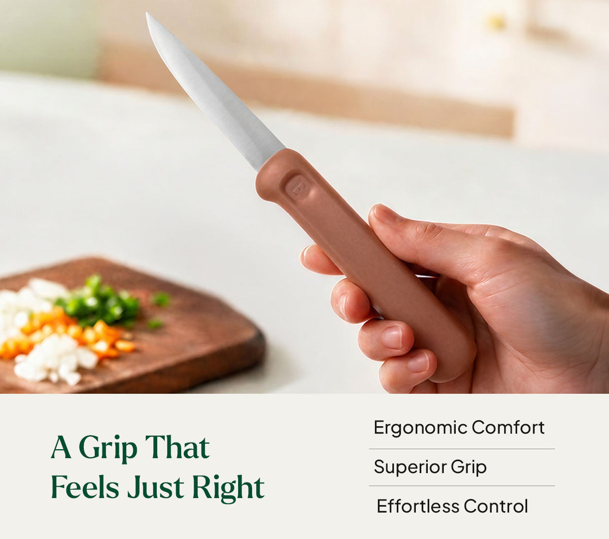 Paring Knife - Jaipur Terracotta