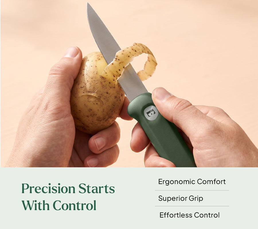 Paring Knife - Pro - Coorg Green