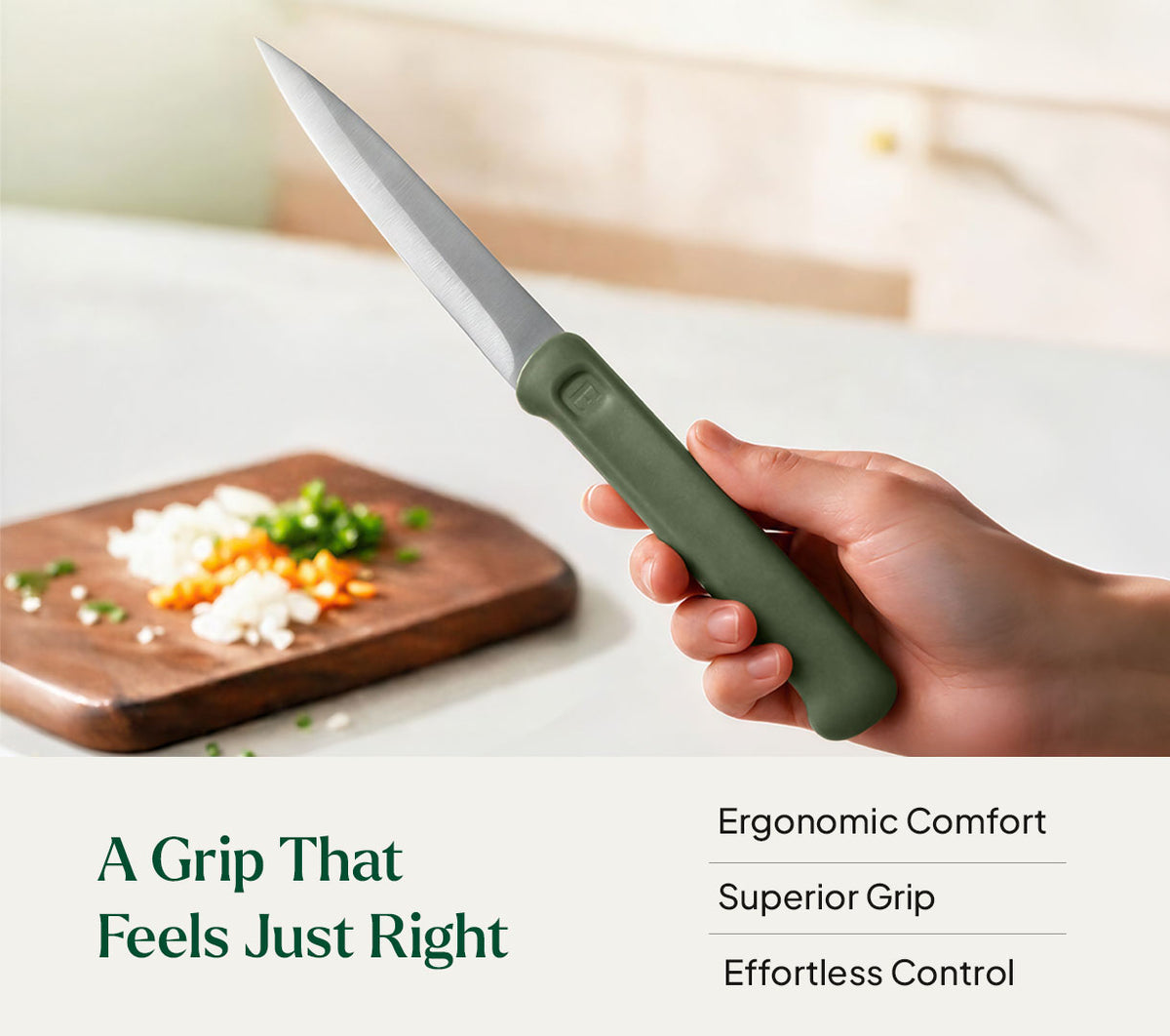 Utility Knife - Coorg Green