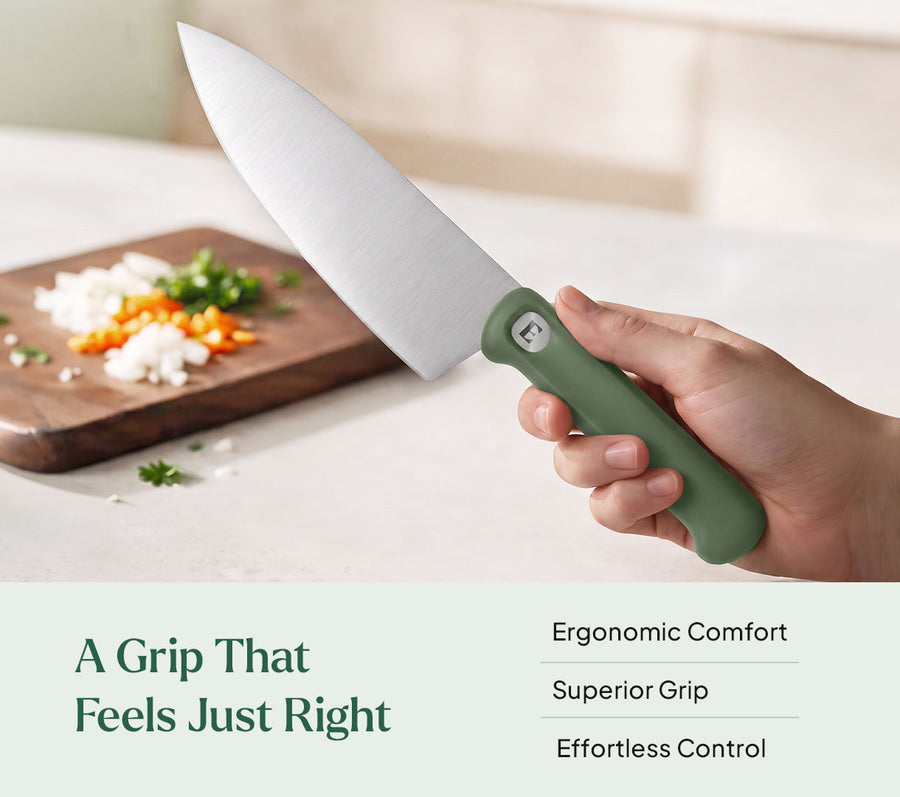 Chef's Knife - Pro - Coorg Green