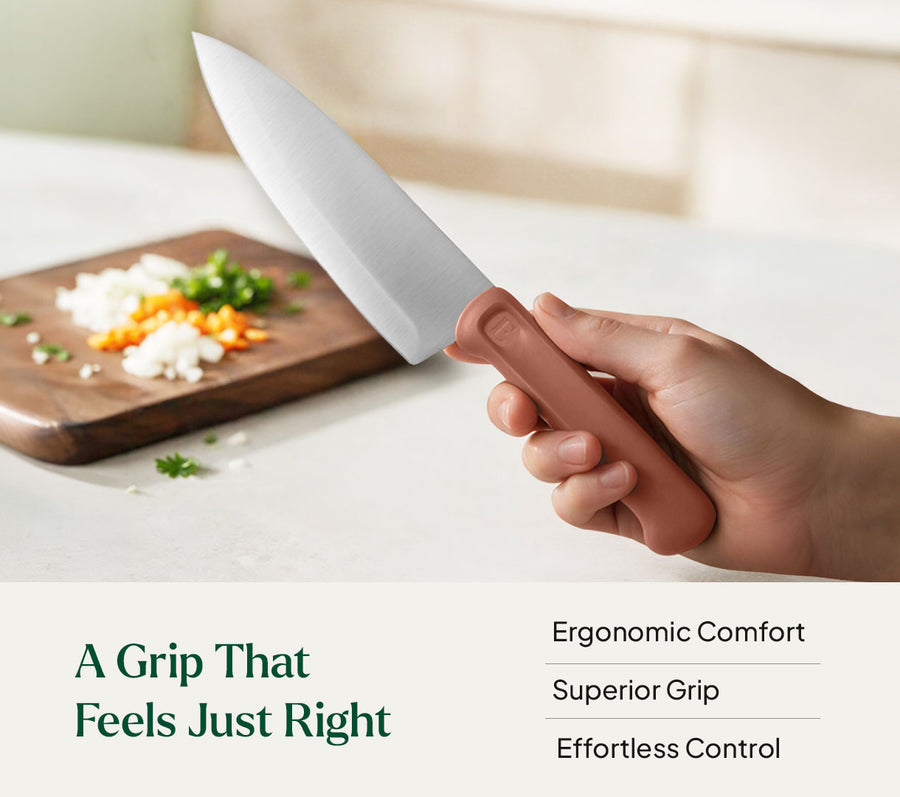 Chef Knife - Jaipur Terracotta
