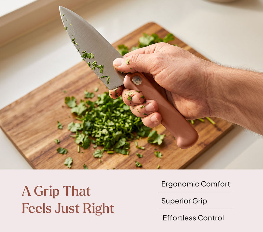 Chef's Knife - Pro - Jaipur Terracotta