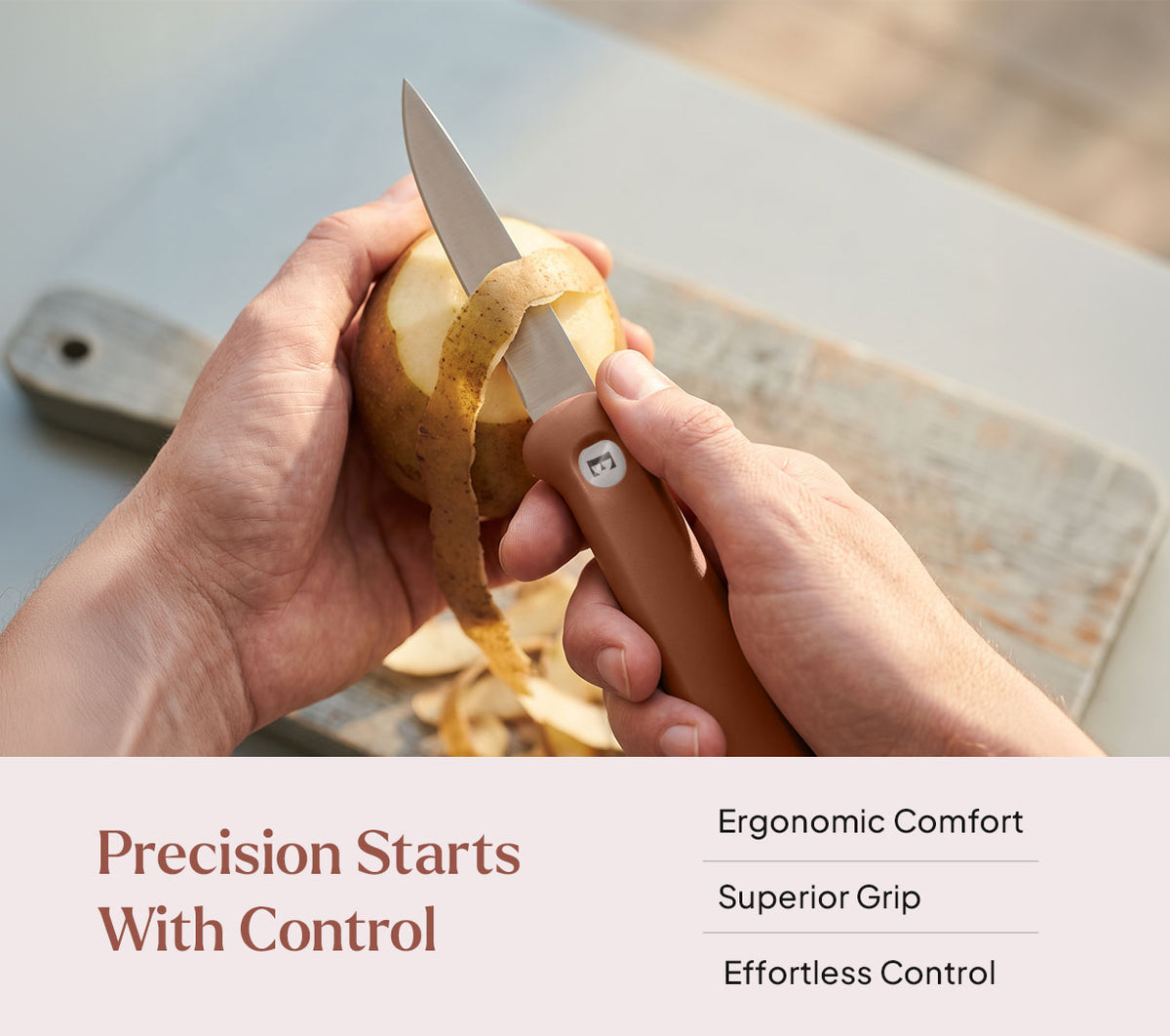 Paring Knife - Pro - Jaipur Terracotta
