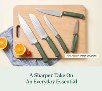 Knife Set of 5 - Pro - Coorg Green