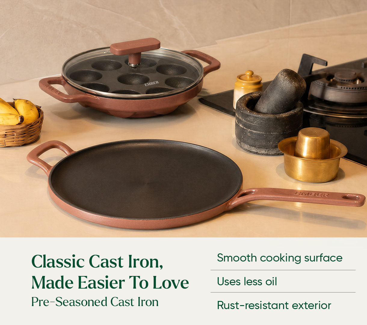 Everyday Set - Classic - Jaipur Terracotta