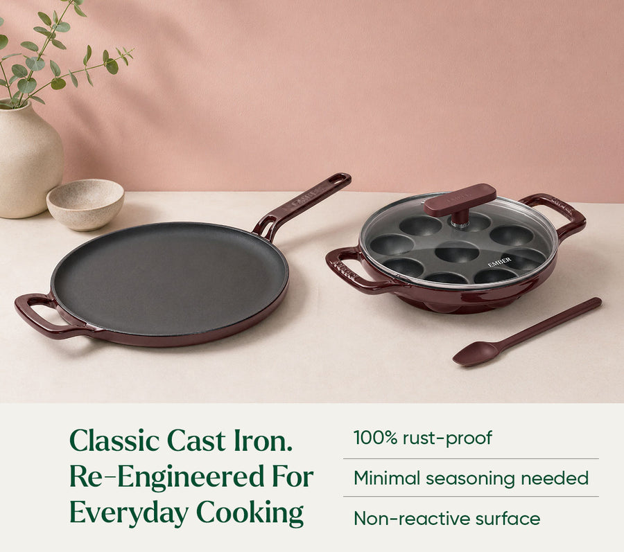 Everyday Set - Pro - Terracotta - Wine