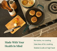 TitaniumClad™ Cast Iron Duo - Teal