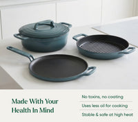 TitaniumClad™ Cast Iron Trio - Ocean
