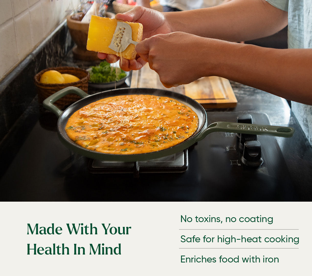 The Ember Kitchen Set - Coorg Green