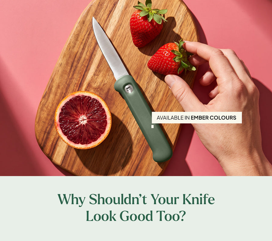 Paring Knife - Pro - Coorg Green
