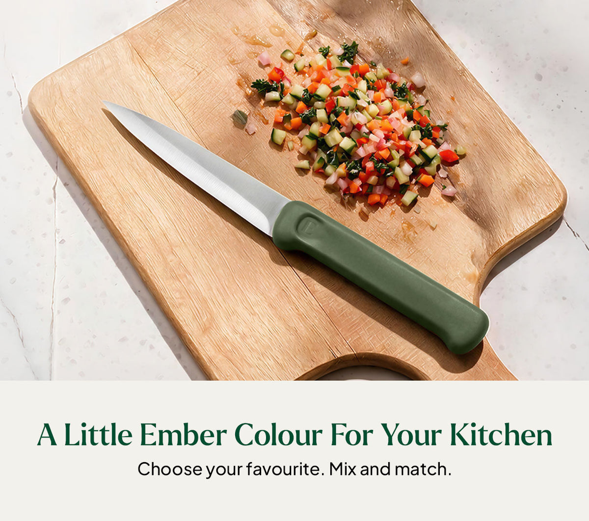 Utility Knife - Coorg Green