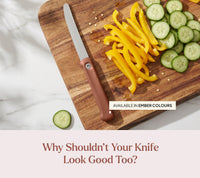 Vegetable Knife Pro - Jaipur Terracotta