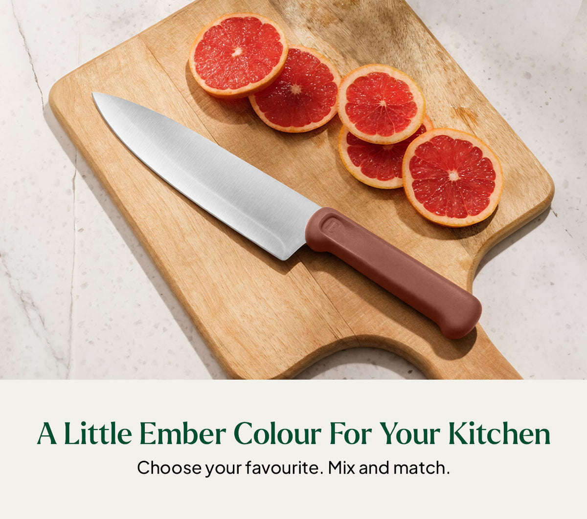Chef Knife - Jaipur Terracotta