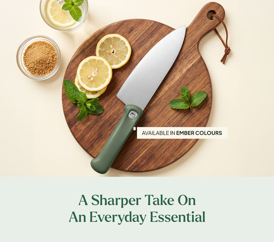 Chef's Knife - Pro - Coorg Green